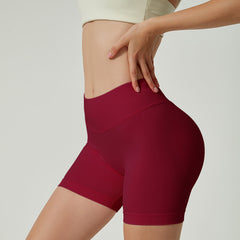 Seamless Shorts - Knit Motion 2.0 - Angolan Crimson - OHFIT
